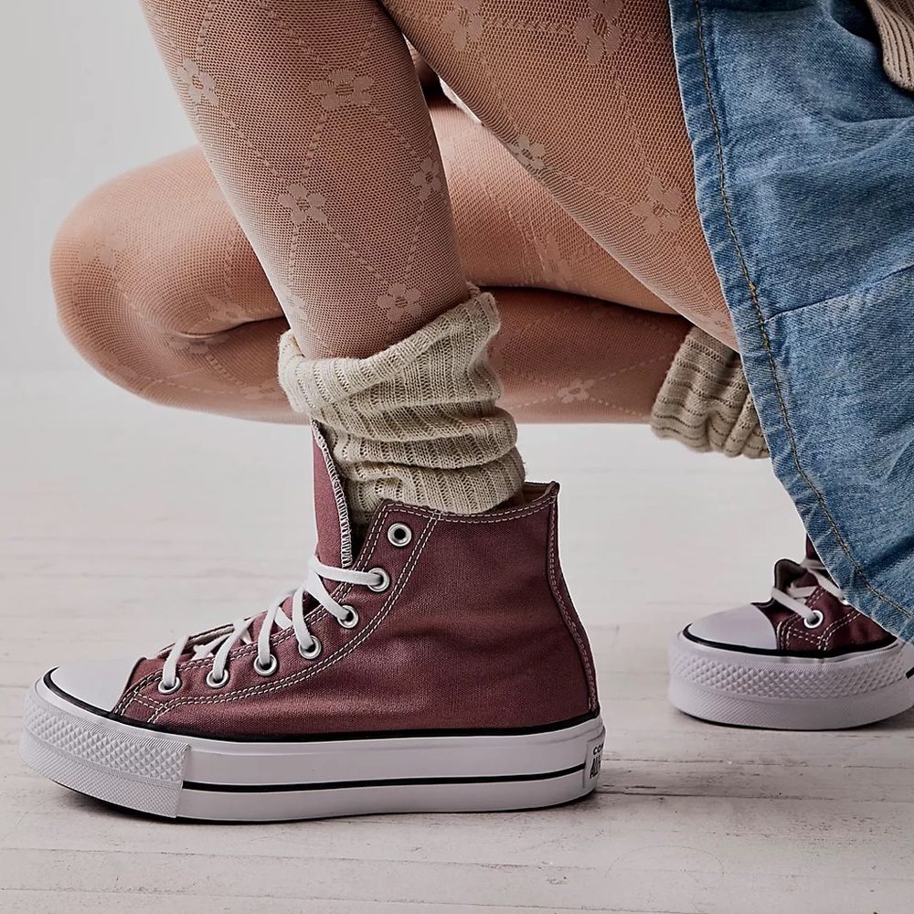 Converse Chuck Taylor All Star Hi-Top Chunky Platform Sneaker Size 8